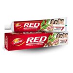 Dabur Red Toothpaste - 200g | World's No.1 Ayurvedic Paste | Provides Germ Protection, Cavity Protection, Plaque Removal | Prevents Gum Bleeding, Yellow Teeth, Toothache, Bad Breath