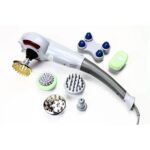 Dealsure Full Body Massager for Pain Relief | Magic Corded Electric Massager for Men & Women| Directly Plug-in Body Massage Machine with 7 Heads, Good for Neck, Back, Legs (Grey)