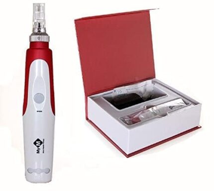 Derma Auto - Professional Wireless Electric Microneedle Microneedling Pen - Can be Adjustable - with Pin Replacement Cartridges