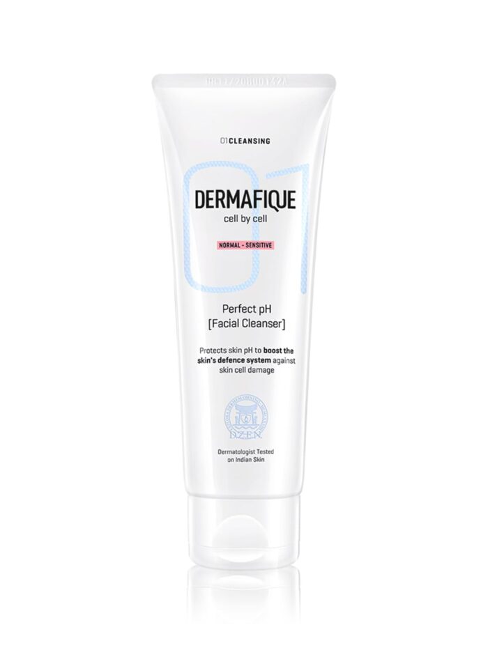 Dermafique Perfect pH Facial Cleanser – 100ml, Gently Remove Impurities, Ultra Mild Facial Cleanser | Soap, Paraben & Alcohol Free | Dermatologist Tested Face Wash