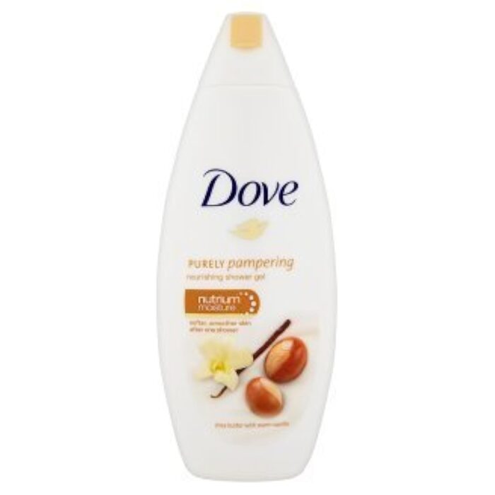 Dove 3 Nourishing And Restore Body Wash 500Ml/19.9Oz (3X 500Ml/16.9Oz, Purely Pampering-Shea Butter With Warm Vanilla)