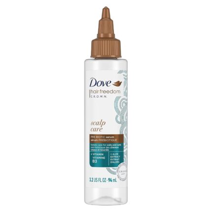 Dove Amplified Textures Hydration Boost Scalp Tonic for Coils, Curls & Waves | Treats Dry Scalp | Infused with Aloe | Dye, Sulfate, and Paraben Free | 94 ml, White