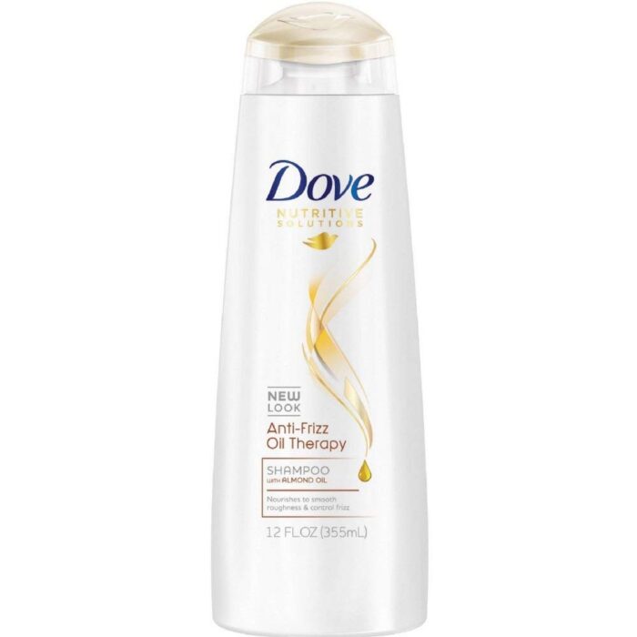 Dove Anti-Frizz Oil Therapy Shampoo With Almond Oil 12 oz