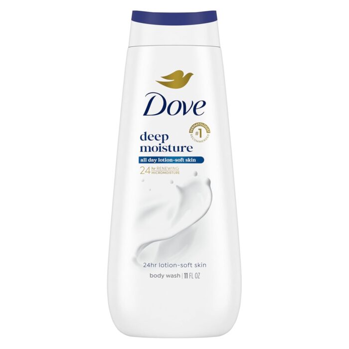Dove Body Wash, Deep Moisture, 12 Oz