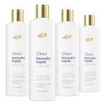 Dove Nutritive Solutions for Dry Hair, Intensive Repair, Deep Conditioner, 12 Fl Oz (Pack of 4)