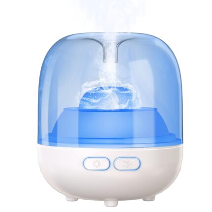 Dukya Essential Oil Diffuser,Colorful Diffusers for Essential Oils, Aromatherapy Diffuser Cool Mist Humidifier with Adjustable Mist Mode,Waterless Auto Off Aroma Diffuser for Bedroom