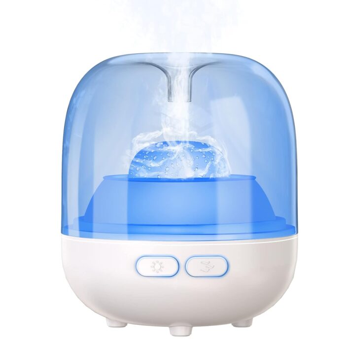 Dukya Essential Oil Diffuser,Colorful Diffusers for Essential Oils, Aromatherapy Diffuser Cool Mist Humidifier with Adjustable Mist Mode,Waterless Auto Off Aroma Diffuser for Bedroom