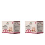 EATERY HARVEST Apple Cider Vinegar Powder (45g* 2packs) 90 gm, Sugar-Free, Lemon Flavoured,30 days Servings
