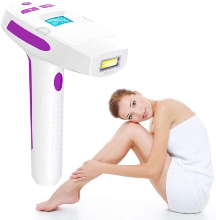 EVVIX Permanent Laser Hair Removal for Women 300,000 Flashes Painless IPL Hair Remover Home Use for Face, Armpit, Arm, Bikini Line and Leg