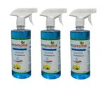Ecomoms Hand Sanitizer 500ml 99.99% Effective Against Germs -75% Alcohol | Skin Friendly and Safe for Kids | Instant Germ-Free Protection 500ml (Pack of 3)
