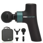 Ekrin Athletics Bantam Mini Massage Gun - Slim and Lightweight Percussion Massager for Sore Muscles & Recovery / Long Battery Life / 3 Speeds & 4 Attachments / Move Better & Recover Faster