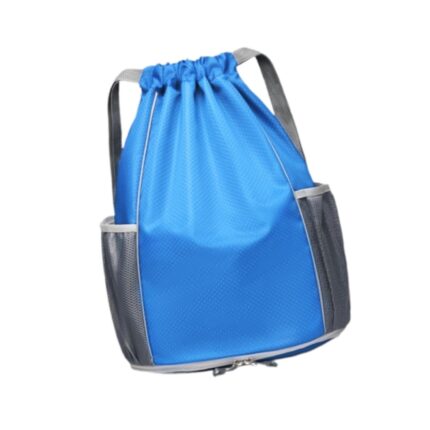 Enakshi (LABEL) Creations Swimming Bag Daypack Fitness Duffel Bag for Beach Workout Gear Swimming Pool Blue