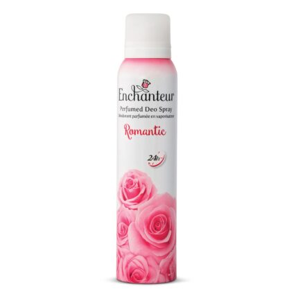 Enchanteur Romantic Perfumed Deodorant Spray For Women With 24Hour Lasting Fragrance, 150ml