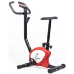 Exercise Bike with Adjustable Resistance | Compact Fitness Cycle for Home Workouts | LCD Display for Tracking Calories & Speed