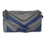 F Gear Unisex X Gym Polyester 30 Cms Grey Nb Gym Bag (3182)