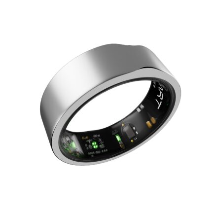 FITTR HART X2 Smart Ring | Size First w/Sizing Kit | Sleep, Recovery, Activity & Fitness Tracker | 8-Day Battery, 50m Water Resistance | (Frost Silver, 9)