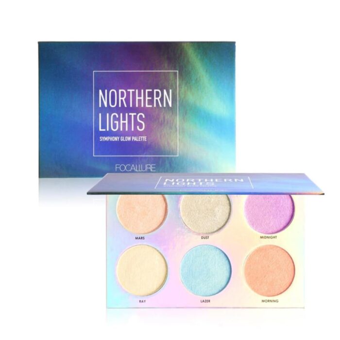 FOCALLURE Star Crash Stretchy Highlighter – PK02 Rosettes Light, Multi-Use Glow for Face & Body, Ultra-Light Microfine Shimmer, Natural Radiant Finish, Long-Lasting, Vegan & Cruelty-Free