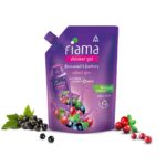 Fiama Shower Gel Blackcurrant & Bearberry Body Wash, 450ml value Pouch, for Radiant Glowing & Hydrating Skin
