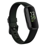 Fitbit Inspire 3 Fitness Tracker – Advanced Health Insights with Stress Management, Workout Intensity & Sleep Tracking, 24/7 Heart Rate, Includes Small and Large Classic Bands - Midnight Zen/Black