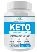 Fitness Prime Keto Advanced Weight Loss Supplement Natural Advanced Fat Burner Green Tea and Coffee, Garcinia Cambogia, Apple Cider Vinegar (60 Capsules)