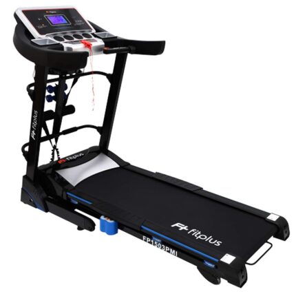 Fitplus FP1503PMI 2.0 HP Motorized Treadmill with Free Installation and Free cultsport Health Plan