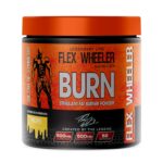 Flex Wheeler Nutrition Burn Fat Burner | Thermogenic Weight Management Formula | Pineapple Flavor | 250g | 50 Servings