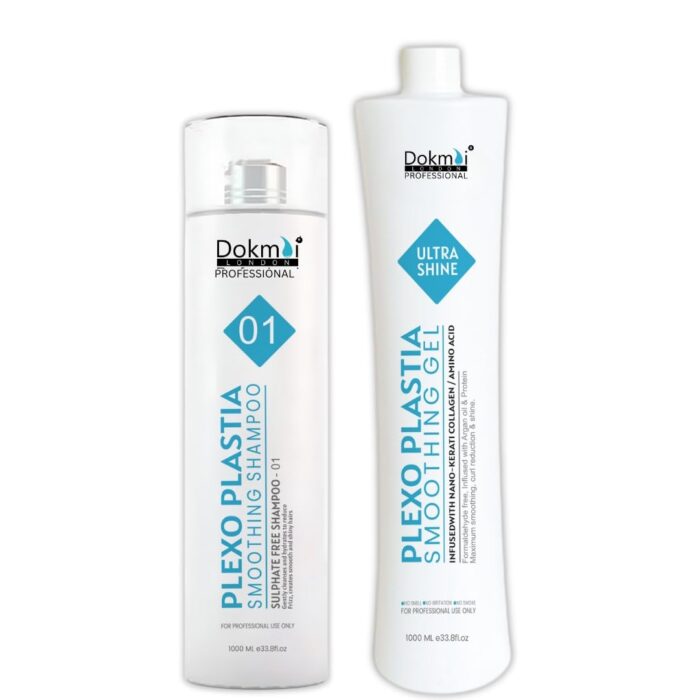 Frizz Control | Shine Boost | Professional-Grade Smoothing System | For Dry, Frizzy, or Chemically Treated Hair | Unisex Hair Treatment Kit
