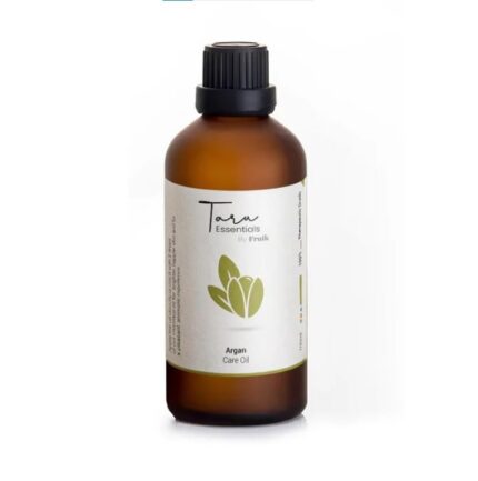Fruik Argan Care Oil for Hair & Skin, 100ml Moroccan Oil, Pure Organic, Unscented, by Taru Essentials