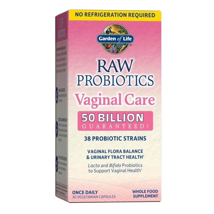 Garden Of Life - Raw Probiotics Vaginal Care 50 Billion Cfu 30 Vegetarian 181796