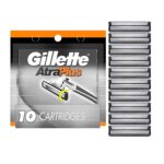 Gillette AltraPlus Razor with Lubrastrip, 10 Count, Mens Razors / Blades