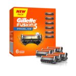 Gillette Fusion Proglide Shaving Blades - Pack of 6 (Cartridges)