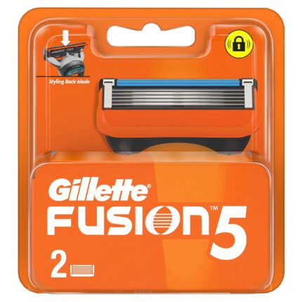 Gillette Fusion5 Men'S Razor Blades-2 Count Cartridge Refills