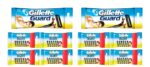 Gillette Guard Men Cartridge Two Blade With Razor (50 Cartridge + 2 Razor Handle) Pack Of 52 Items By Jaihind