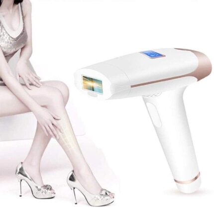 Glaceon 300000 Pulsed IPL Laser Hair Removal Device Permanent Hair Removal IPL Laser Epilator Armpit Beauty Device For Body, Face, Bikini & Underarms
