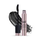 Glam 21 HD Dense Mascara, With Petite Brush, Thermal Sensitive Technology, Smudge Proof, Water Proof, Voluminous Eyelashes, 16 Hours Long-wear (Black) | 10ml