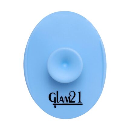 Glam21 Silicone Face Cleanser Scrubber for Soft Exfoliating Cleansing and Massaging Tool Face Massage Blackhead, Dull & Pollution Removing | Skin Hygiene (Small)