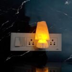 Global Aroma Himalayan Rock Salt Plug-in Lamp for Positive Energy,Ideal for Home Decor