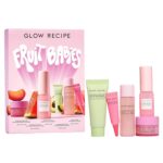 Glow Recipe Fruit Babies Skincare Kit - Gift Set with Ceramide Facial Cleanser, BHA Toner, Vitamin C Eye Cream, Hyaluronic Acid Cream & Niacinamide Dew Drops (5 Count)
