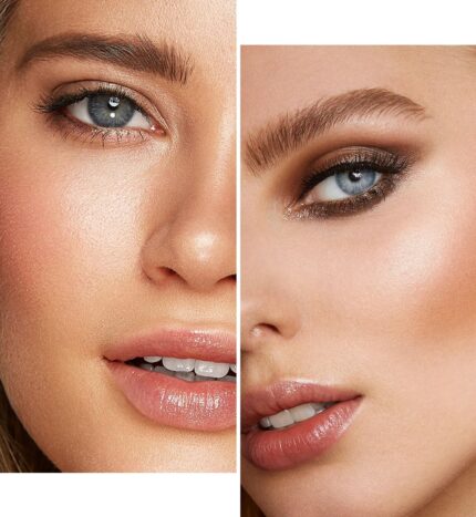 Golden Shiny Face Makeup Shimmer Powdery Highlighter