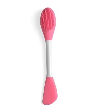 H&D PIPALIYA Silicone Face Scrubber Multipurpose, 2 in 1 Facial Cleansing Brush, Handheld Face Wash Brush for Pore Cleansing, Gentle Exfoliating, Removing Blackhead Brush (Multicolor pack of 1)
