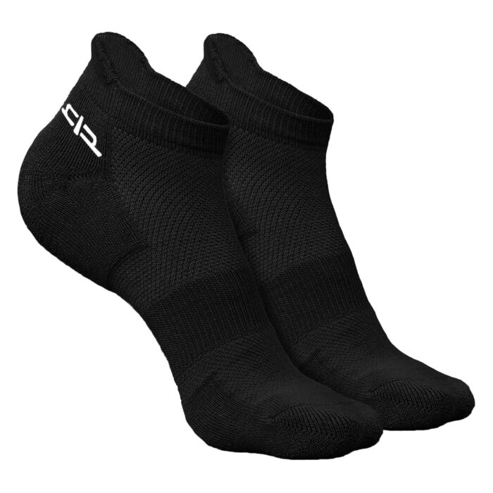 HEELIUM Men's Bamboo Socks | Ankle Length | Ultra-Soft & Sweat-wicking | Cushioned Sole with Anti-Bacterial Finish