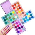 HUDA GIRL Eyeshadow Palette, Makeup Book for Women & Girls: Complete Eye Shadow Palette with 60 Shades - Matte, Shimmer, and Glitters for Everyday or Special Occasion All in One Makeup Palette