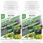 HXN Fat Burners For Women Supplement With Garcinia Cambogia Tablet, Green Tea, Green Coffee As Belly Burner, Appetite Suppressant, Weight Loss Medicine-120 Keto Tablets (Pack 2)