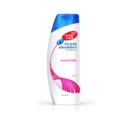 Head & Shoulders Smooth 'n' Silky Anti-Dandruff Shampoo, 170ml Bottle