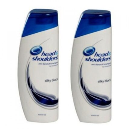 Head and shoulders Anti Dandruff Silky Shampoo - Black, 170 ml (Pack of 2)