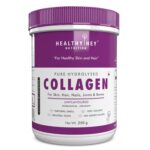 HealthyHey Nutrition Collagen Powder|Collagen Supplement for Glowing Skin|Pure Hydrolysed Collagen Powder for Women & Men|Unflavoured - Pack of 1-250 grams