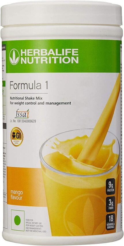 Herbalife Formula 1 Nutritonal Shake Mix (Orange Cream Flavour) -500 gm