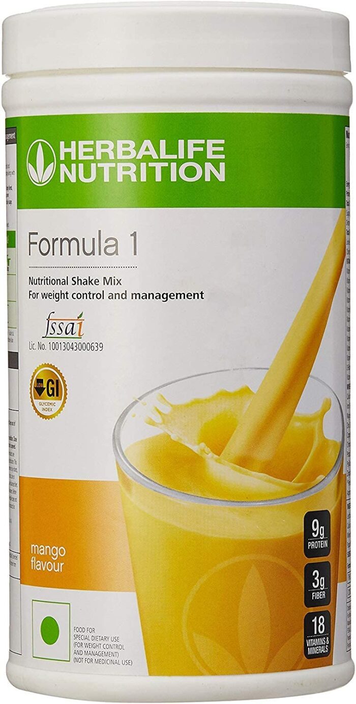 Herbalife Formula 1 Nutritonal Shake Mix (Orange Cream Flavour) -500 gm