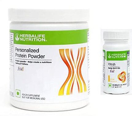 Herbalife Nutrition PERSONLIZED PROTEIN 200 + AFRESH LEMON Combo (250 GM)