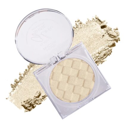 Hilary Rhoda Flash Glow Shine Highlighter | Rich Colour Payoff | Superfine Particles | 3D Reflective Glow | Blends Flawlessly -7g (Diamond Shine -Shade 03)